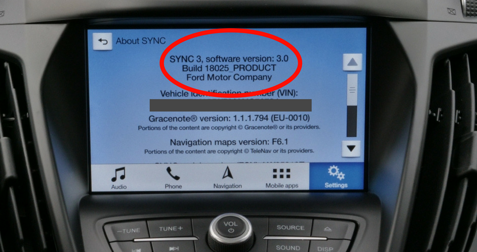 Download ford sync latest version